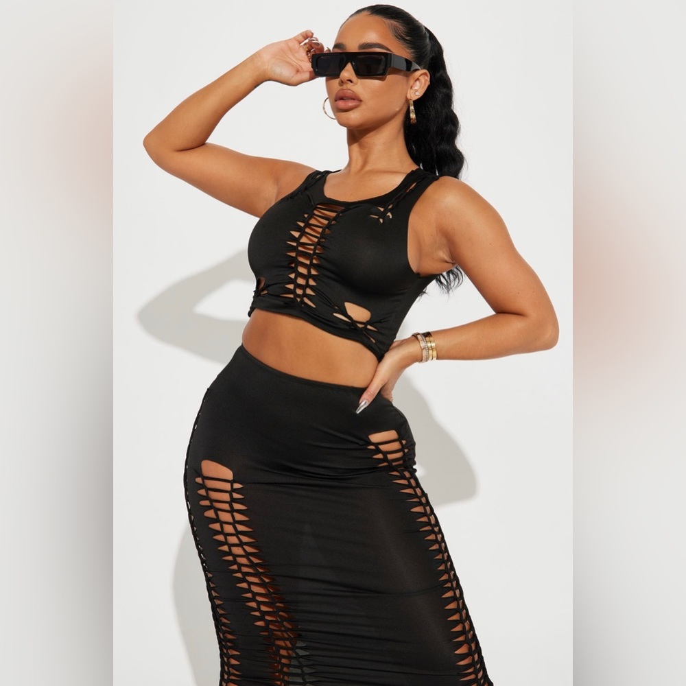 Fashion Nova Skirt Set